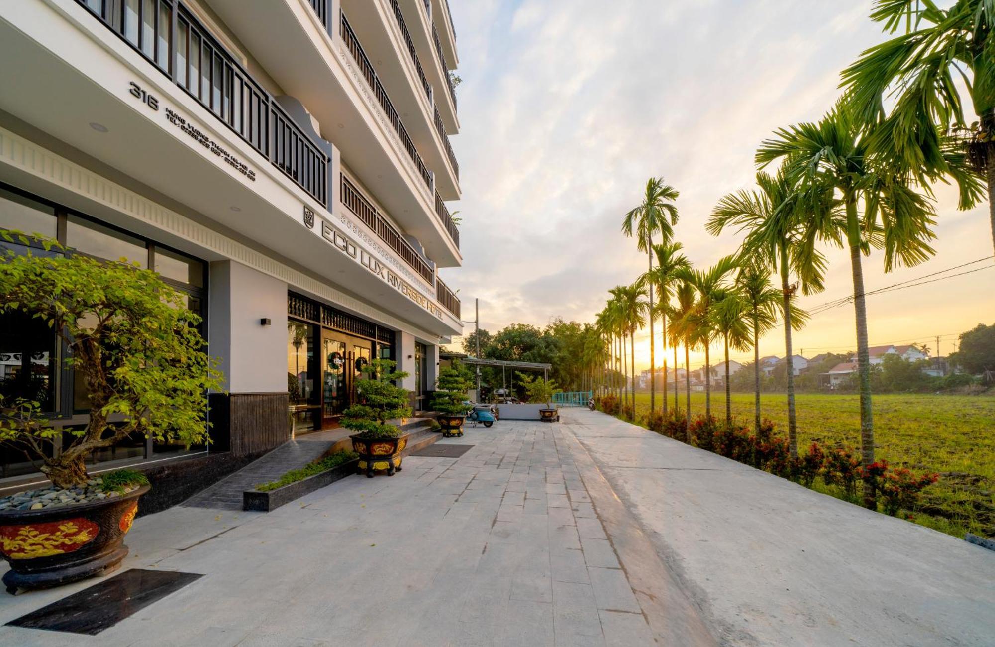 Eco Lux Riverside Hotel & Spa Хой Ан Екстериор снимка